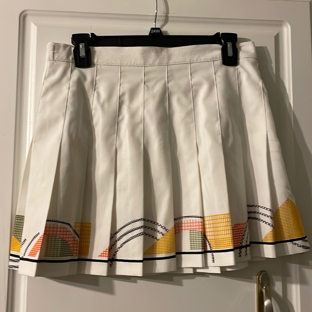 Tail pleated golf skirt B039